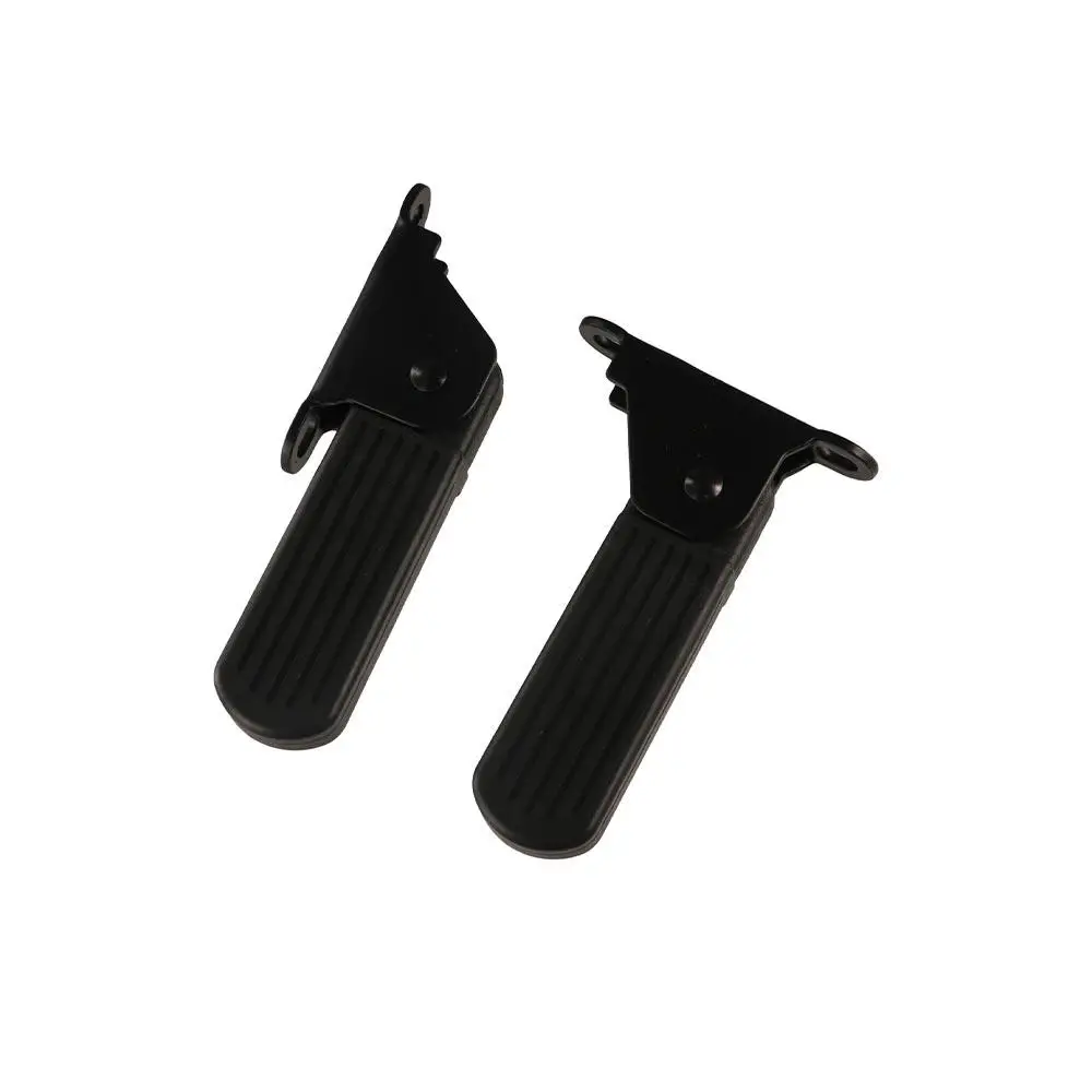 1 Pair Stable Seats Treadle Convenient Anti-rust Bike Rear Pedals Plastic Universal Bicycle Rear Seat Pedal Mountain Bike