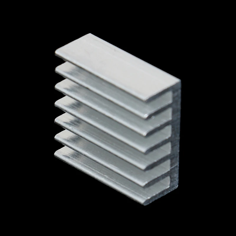 10개/세트 알루미늄 방열판 전자 칩 라디에이터 쿨러 - 14x14x6mm