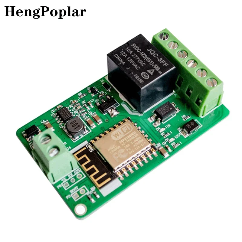 Сетевое реле A21, Новое поступление, 1 шт., зеленый ESP8266, 10 А, 220 В, модуль Wi-Fi, входные модули постоянного тока 7 В ~ 30 в