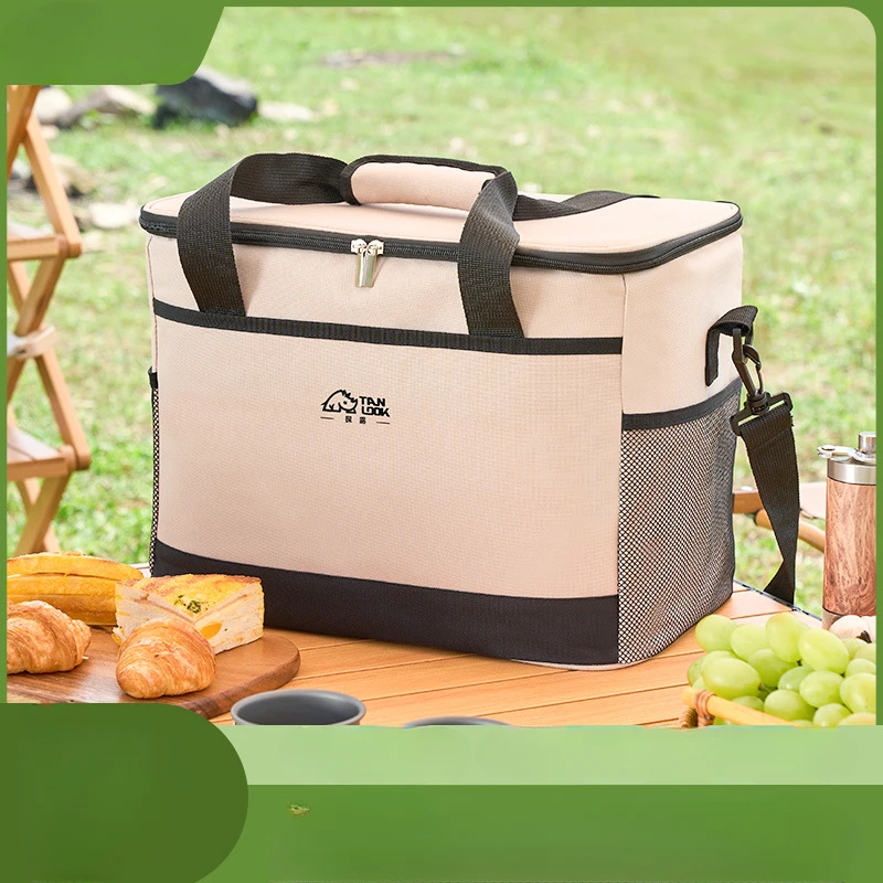 Insulation bag Outdoor ice bag Portable camping Outdoor large-capacity waterproof household cold picnic