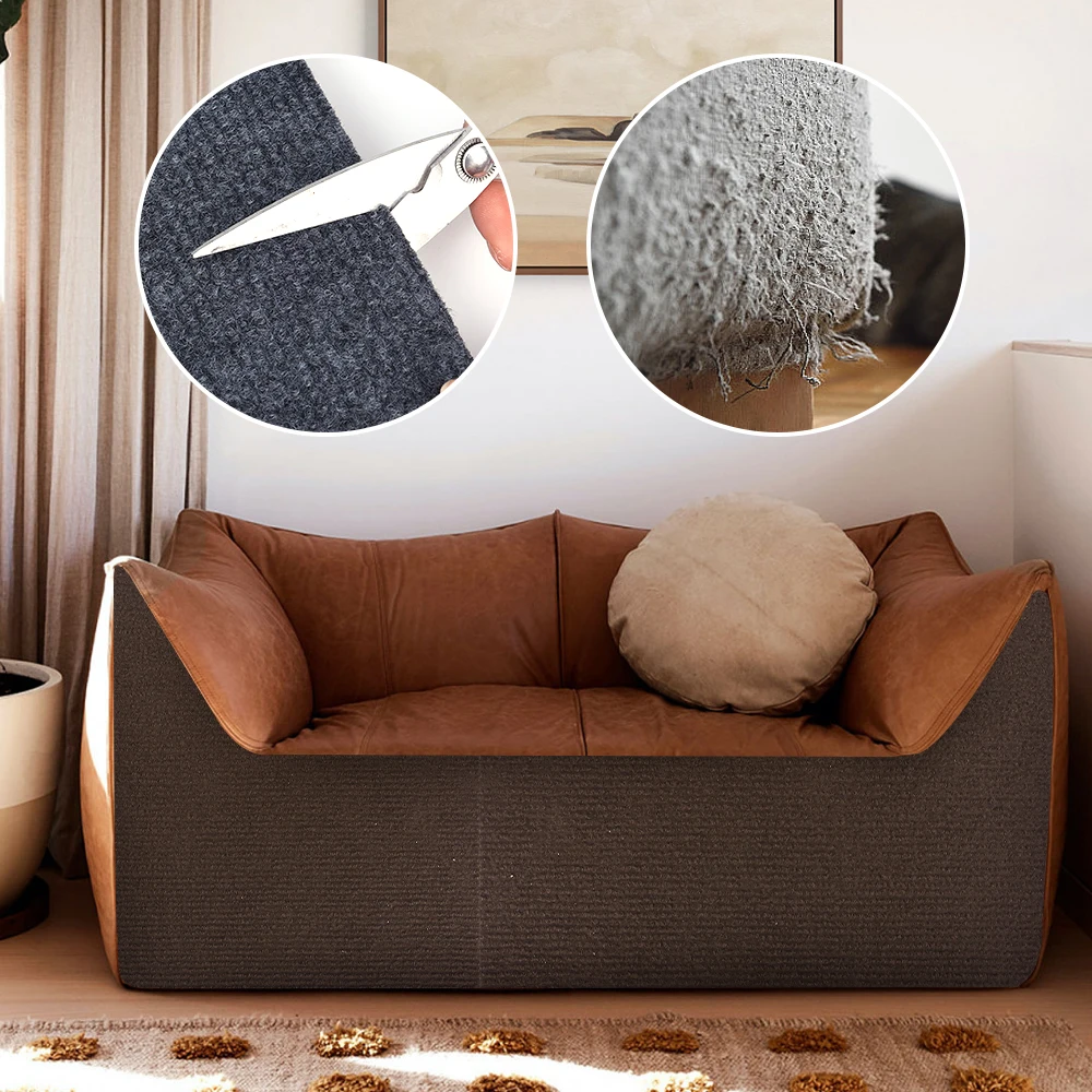 Title 4, Couch Cat Scratching Mat Sofa Protection with S...