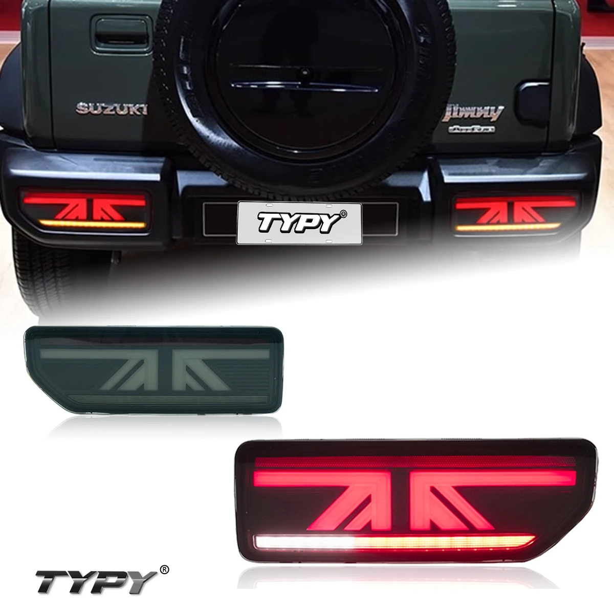 

Автомобильная фотовспышка Type-Y, для всех элементов, модифицированный модуль обновления, новая подсветка, задний свет в сборе для Suzuki Jiminy 2019-2023