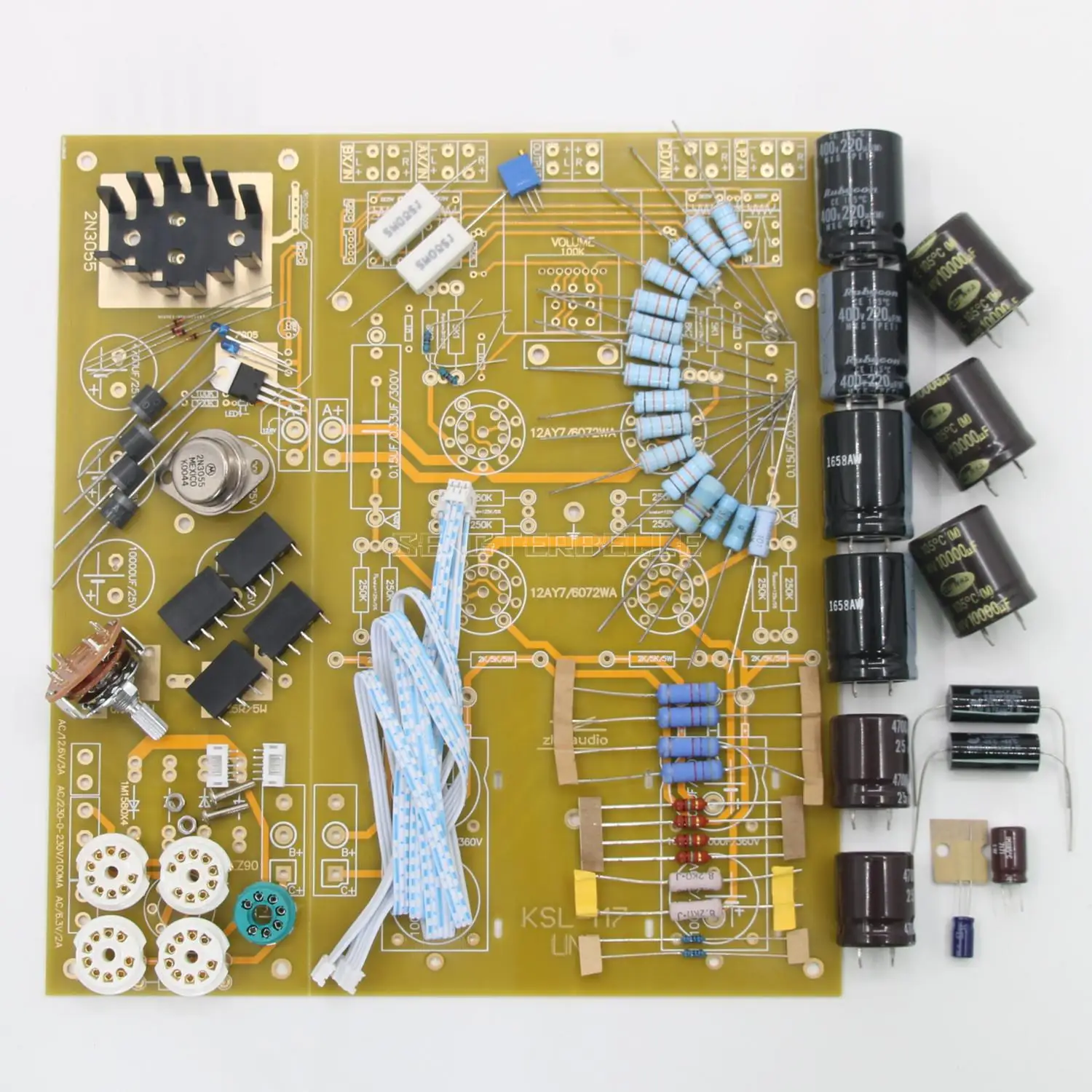 Basierend auf Kondo KSL-M7 Line HiFi DIY 12AY7 Vakuumröhre Audio Sound Vorverstärker Board Kit – Detail 16