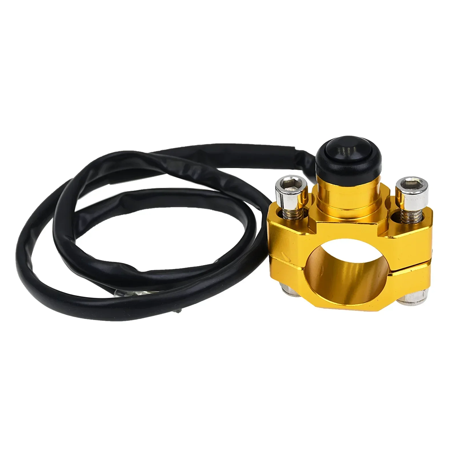 Motorrad Dirt Bike ATV CNC 7/8 zoll 22mm Universal Teile Schalter Start Stop Kill Schalter Momentary Push Button schalter Universal – Detail 4