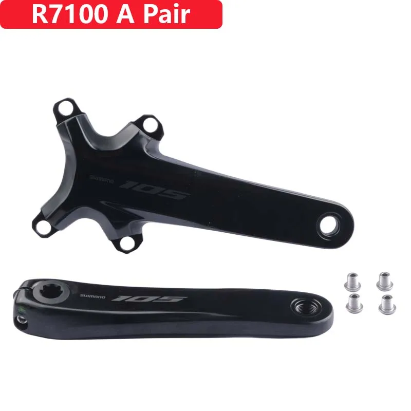 SHIMANO 105 7100 クランクアームのみ　170ミリ Amazon.co.jp: 105 R7100 クランクアーム 2x12 スピード 165 170