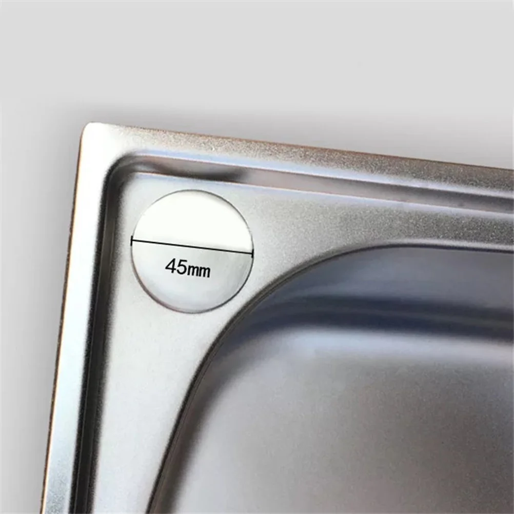 

Sink Hole Coverplug Kitchen Accessories Basin Stopper Soap Tap Stainless Steel Covers Facuet Overflow Countertop Holes