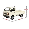 1/10 Wpl D12 Rc Car Simulation Drift Climbing Truck Led Light On-road Haul Cargo Remote Control Electric For Children Gifts Toy 5