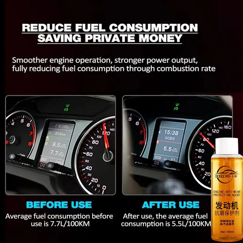 Engine Anti-wear Repair Agent Noise Reduction Boost Power Synthetic Grease Anti-extrusion Agent 5/3/1PCS