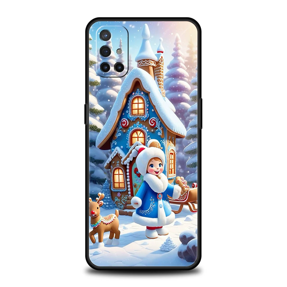 Festive Luxury Silicone Phone Case - New Year & Christmas Edition