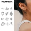 Henna Finger Tattoo (9) Temporary Tattoo,Lasts To 15 Days New Technology Magic Waterproof Semi Permanent Sticker. 1