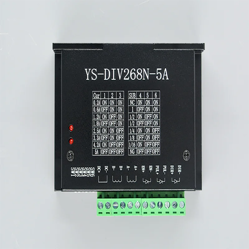 

YS-DIV268N-5A Single axis CNC engraving machine Stepper motor TB6600 driver Single aluminum box 5A