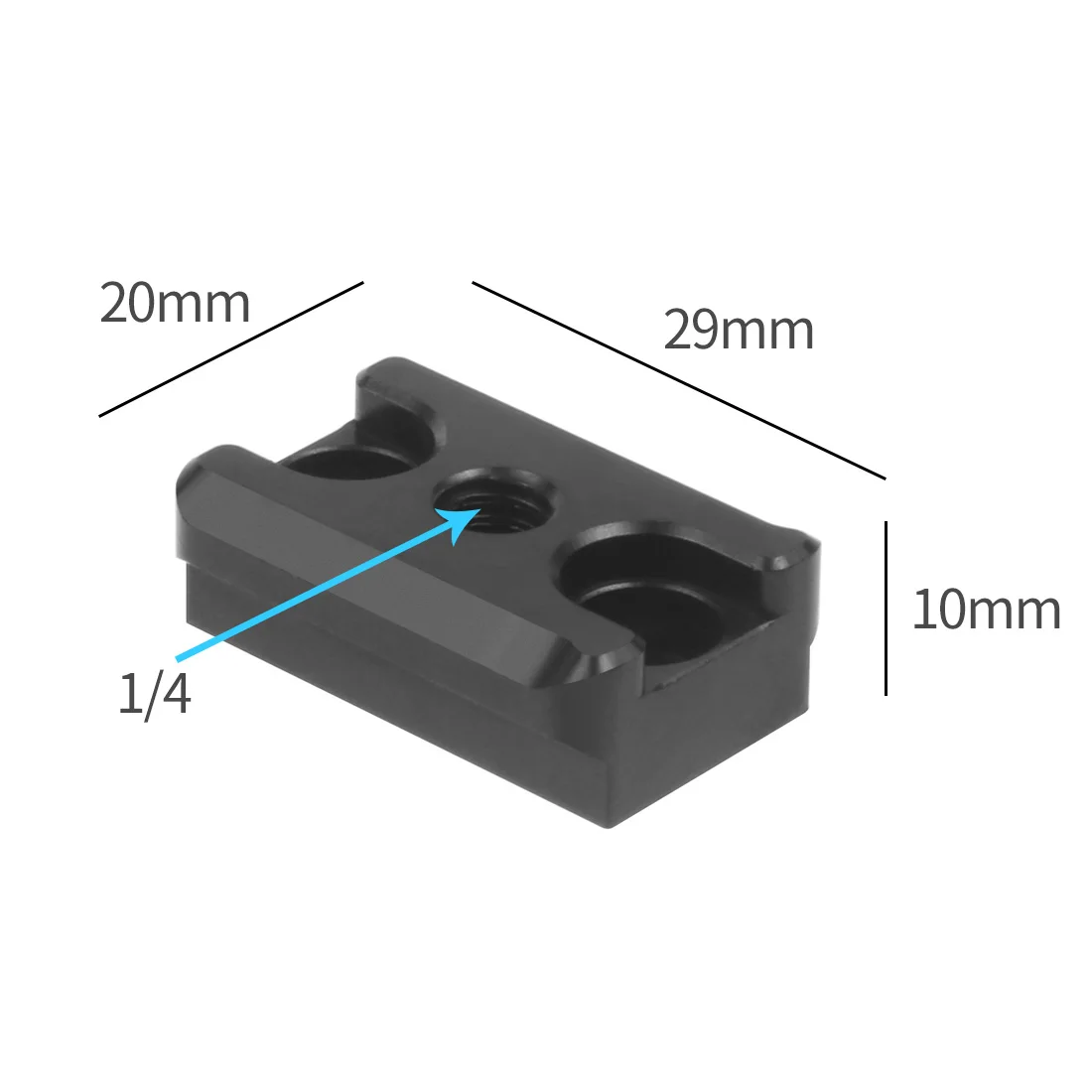 Quick Release Mount Handle Grip for Ronin SC S Gimbal Monitor Bracket 1/4'' Exte