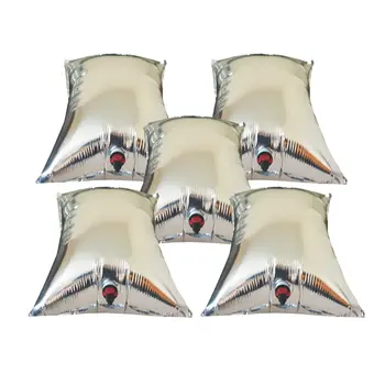 5Pcs Emergency Water Bag 10L Lightproof Composite Film Water Canister Foldable Canister Tap Used in Storage Criss