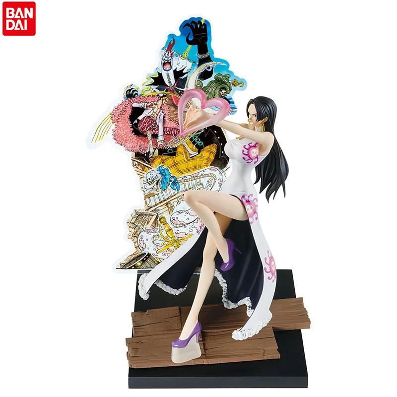 

BANDAI Ichiban kuji One Piece WT100 Anniv. Фигурка боа Ханкок экшн-Модель Аниме Фигурки игрушки Brinquedos