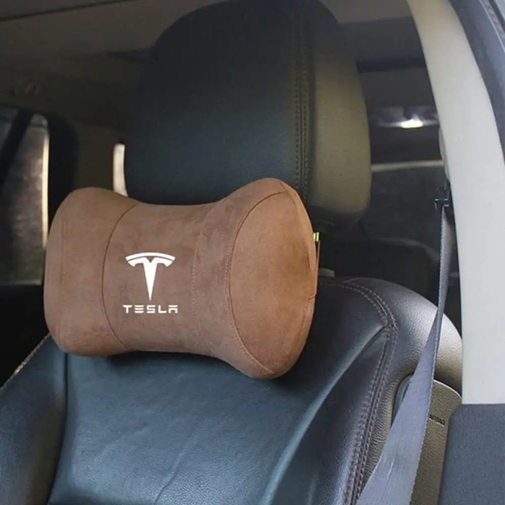 

Car Seat Neck Pillow for Tesla Model 3 Model S Model X Model Y Seat Headrest Neck Pillow Auto Accessories Interior Car Pillow