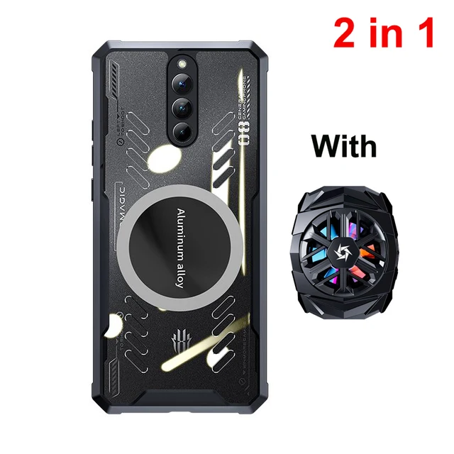 Cooling Phone Case for Nubia Red magic 8 Pro Plus 5G Graphene 