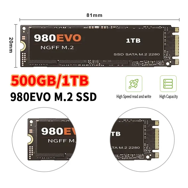 Рисунок 2 - Новый SSD M2 NGFF 1 ТБ 980 EVO
