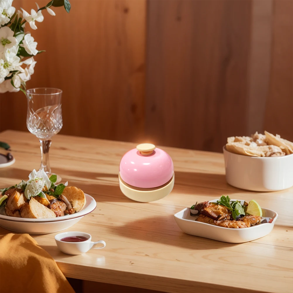 10PCS Guests Restaurant Order Bell Dining Reception Table Summoning Hotel Counter Desk Bell Ring Cute Paipai Toy Gifts for Kids