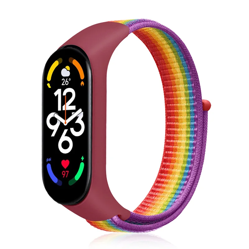 Nylon Sport Loop Smartwatch Replacement Wristband Strap