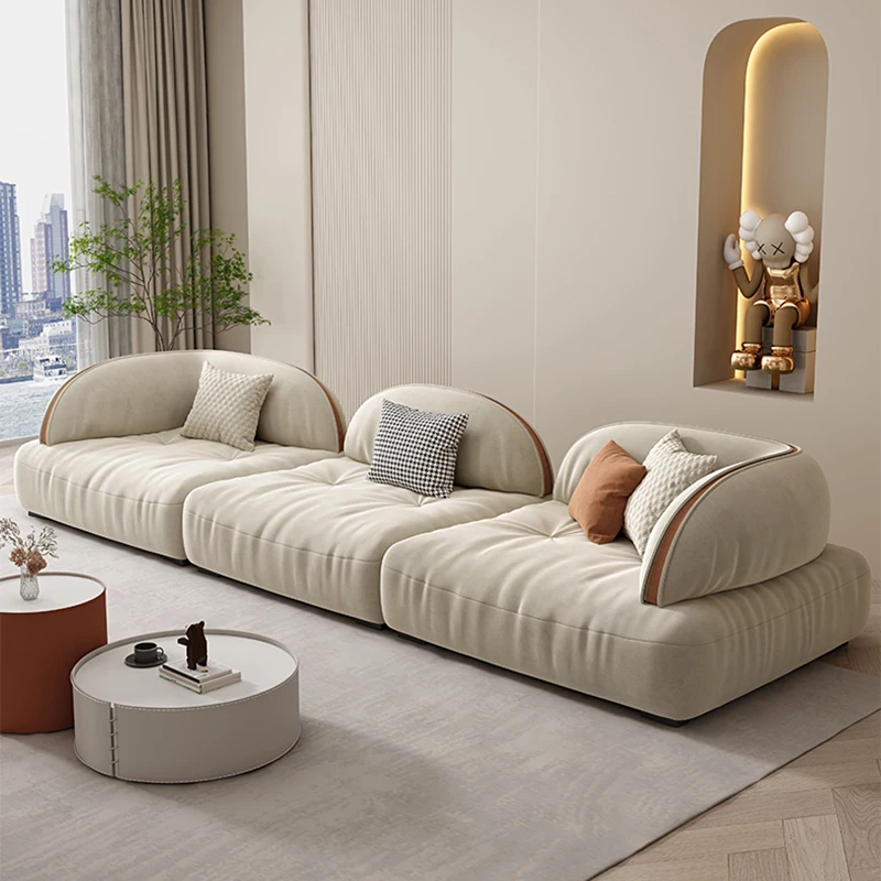 

White Modern Living Room Sofas Luxury Sofabed Bedroom Curved Living Room Sofas Lounge Nordic Fauteuil De Chambre Furniture