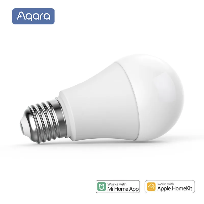 Aqara-bombilla Led Inteligente Zigbee 9w, E27, 2700k-6500k, Color Blanco,  Remota, Para Xiaomi Mi Home, Mihome Homekit - Mando De Control Remoto  Inteligente - AliExpress