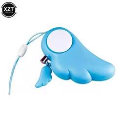 Personal Safety Emergency Alarm Keychain - Enhanced Loud Alert for Women, Children, and Seniors (Blue)