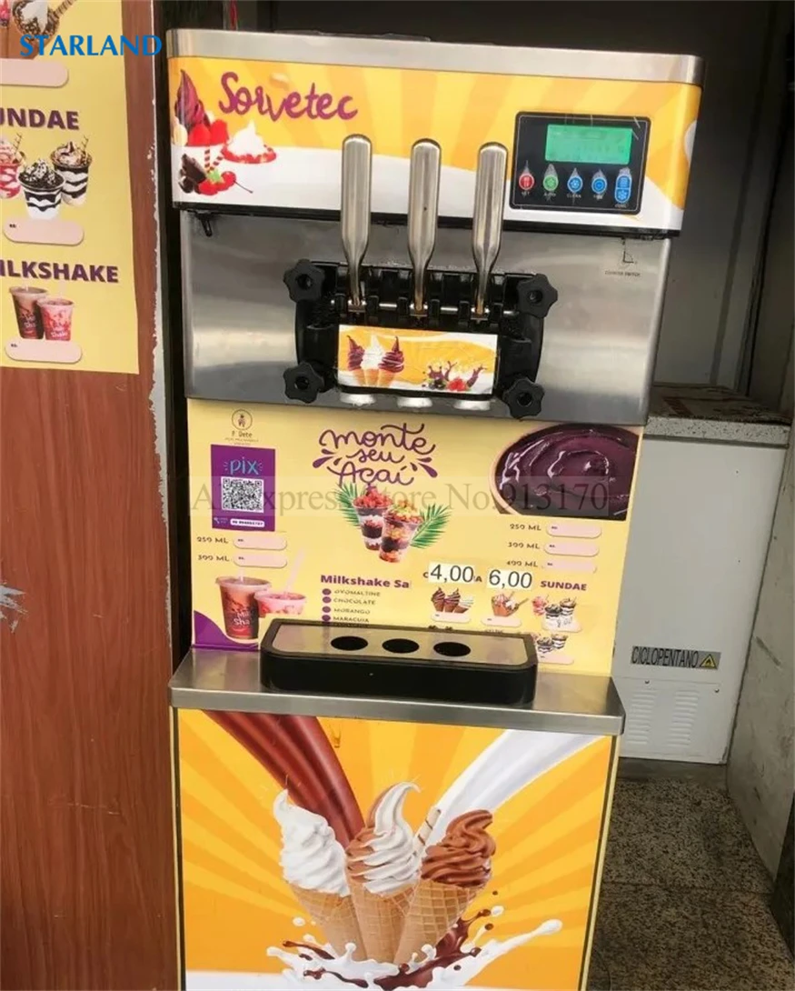 Vedação Juntas Componentes, Soft Serve, Máquinas de