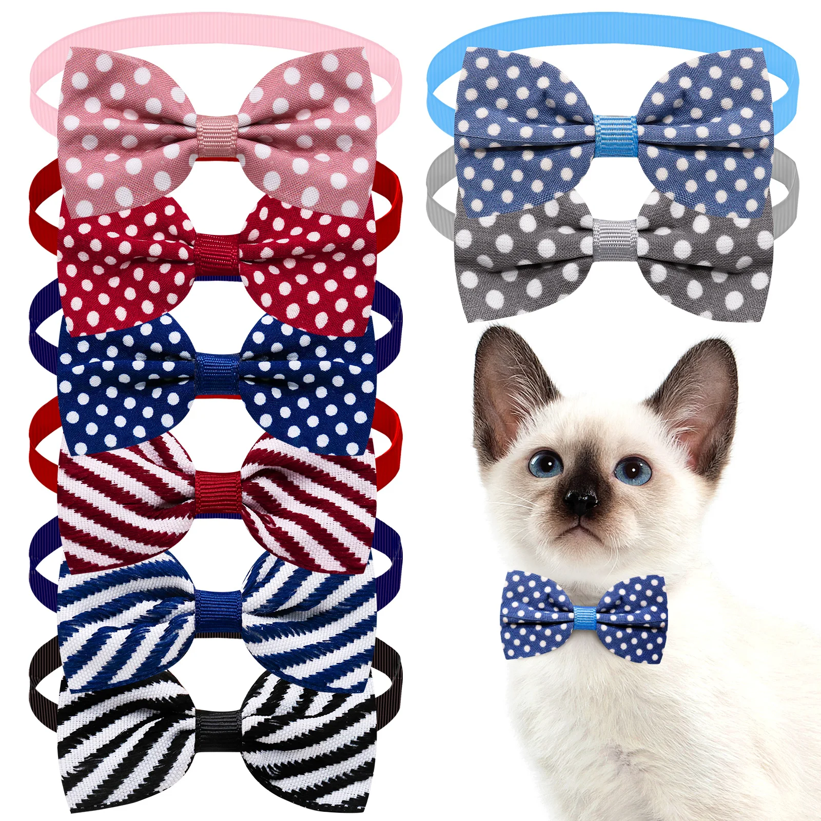 Pet bow tie for small dogs cute bulk fashion pet supplies