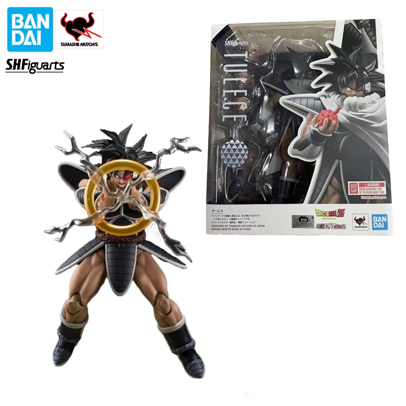 

In Stock Bandai S.H.Figuarts Soul Limited Dragon Ball Z Goku Turles Tulece Anime Action Figure Toy Gift Model Collection