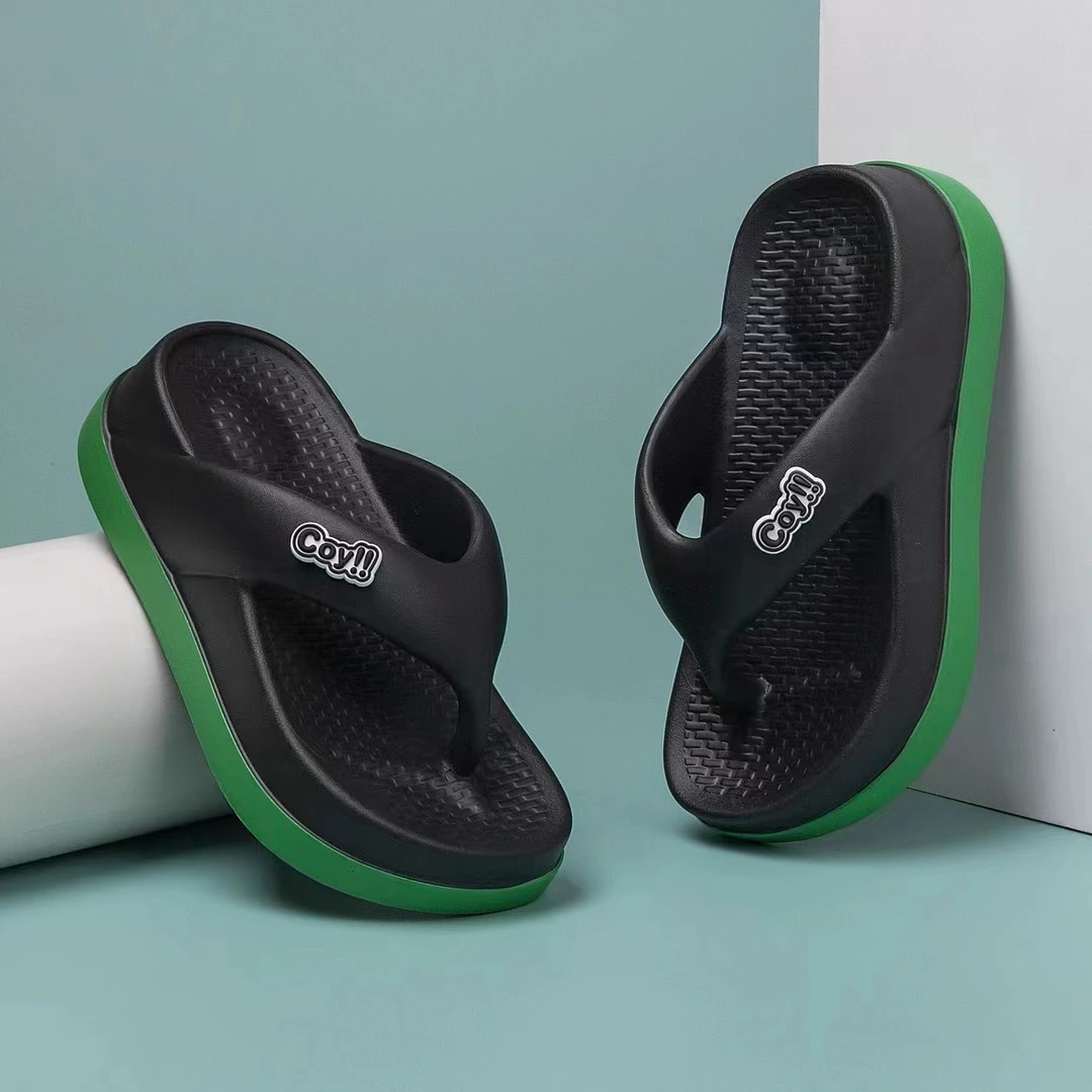 شباشب نسائية صيفية بارتفاع 3 سم صنادل صيفية غير قا...