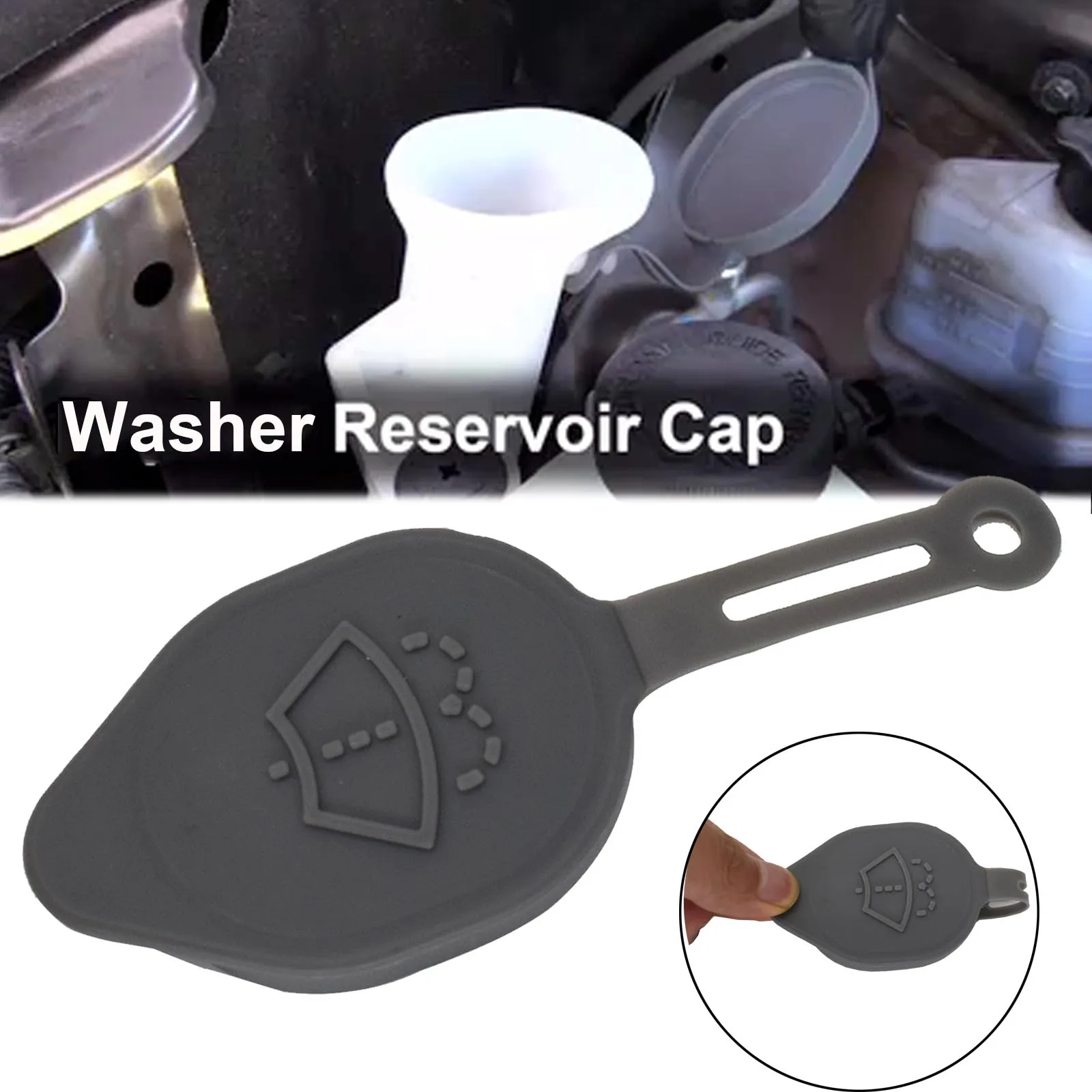 

Car Windshield Wiper Washer Fluid Reservoir Cover Water Tank Bottle Lid Cap For Infiniti EX35 EX37 G25 G35 G37 Q40 Q60 QX50