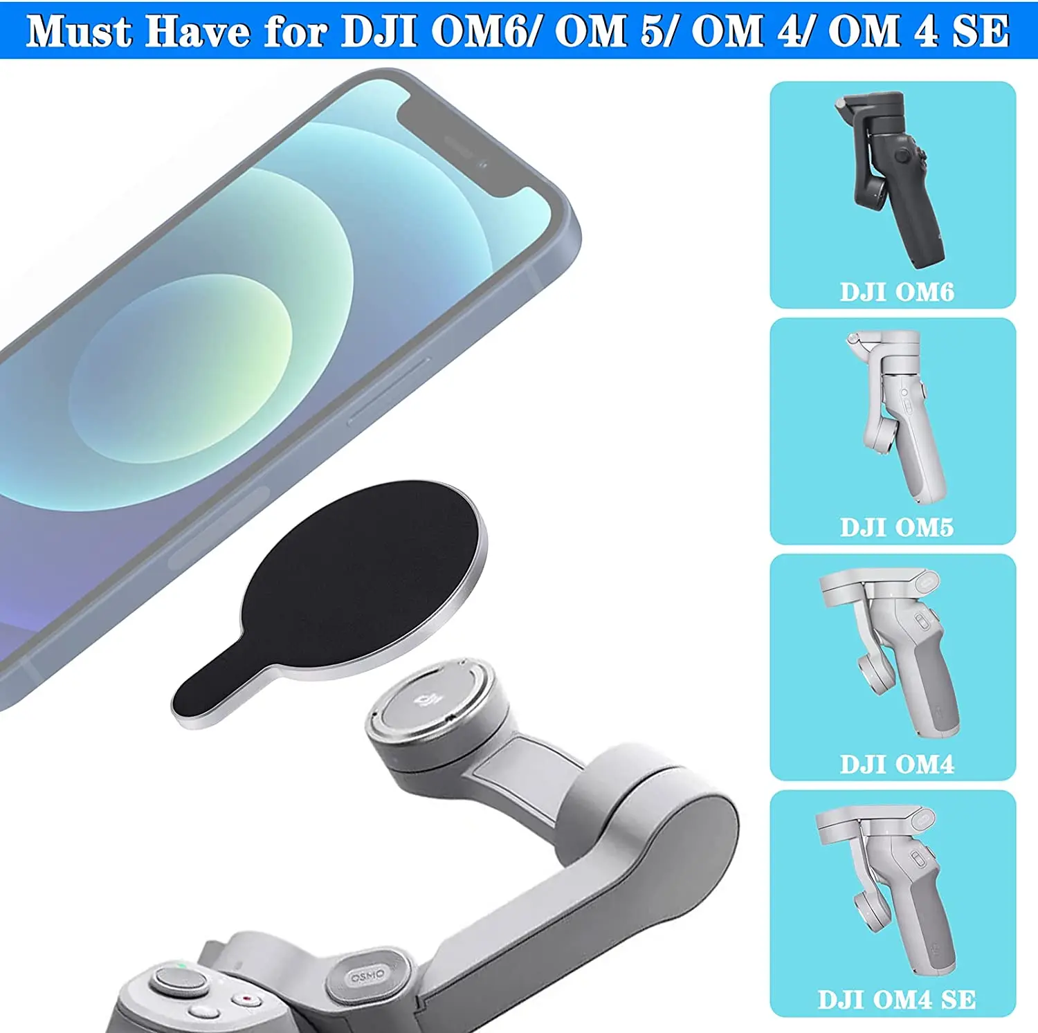 と互換性dji osmo om6 5 seアクセサリースマートアイケア携帯