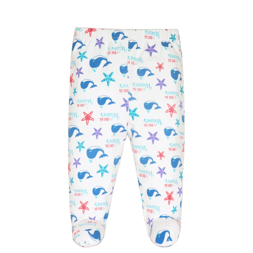 2024 New Baby Pants 100% Cotton Autumn Spring Newborn Baby Boys Girls Trousers Kid Wear Infant Toddler Cartoon For Baby Clothing 4