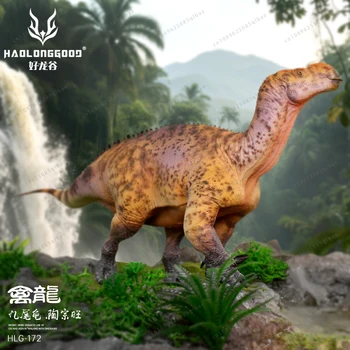 【Disponibile】HaoLongGood 1/35 Iguanodon Dinosaur Figures Modello Animale Giocattolo