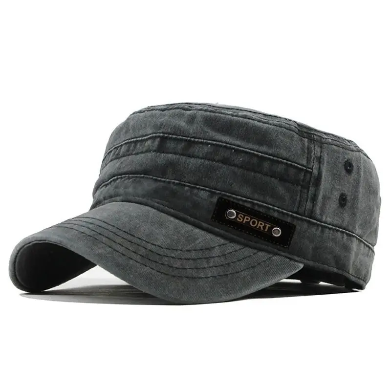 And Mens Washable Cotton Flat Sun Proof