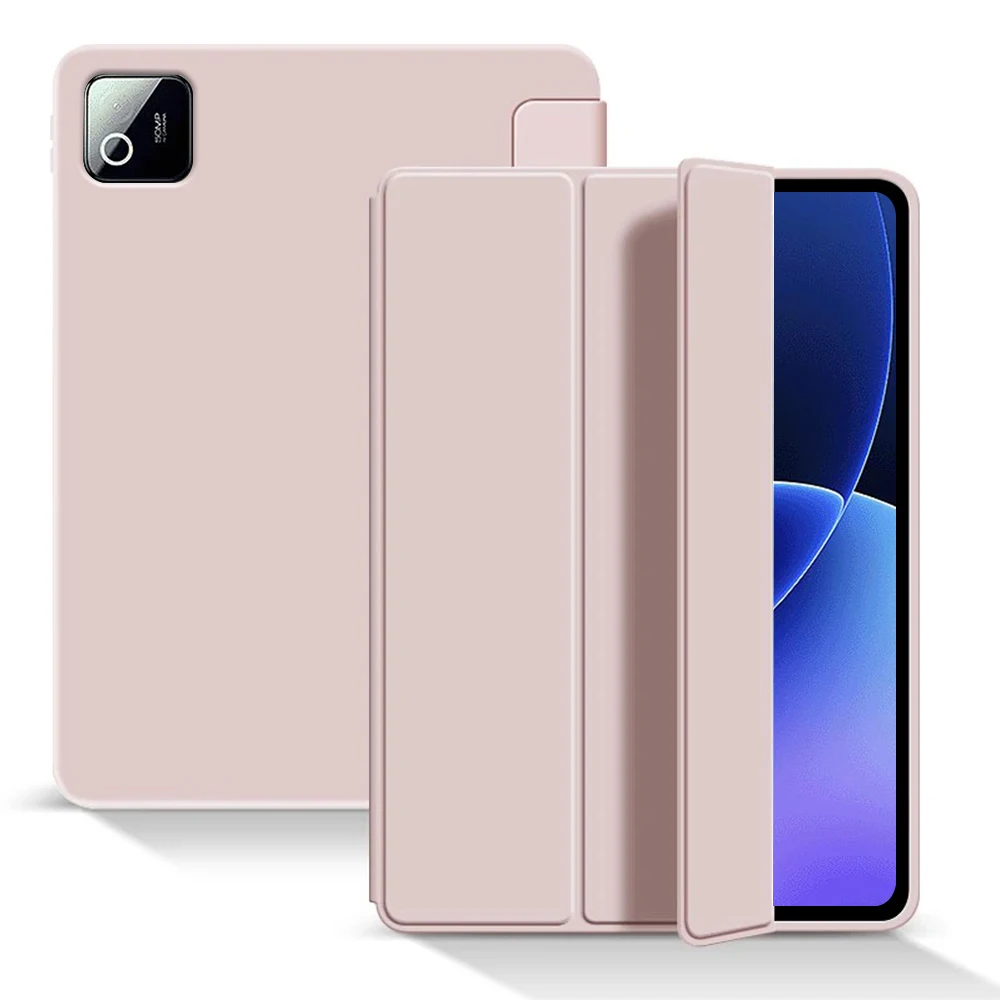 Slim Trifold Stand Protective Tablet Case with Auto Sleep/Wake and Soft TPU Back