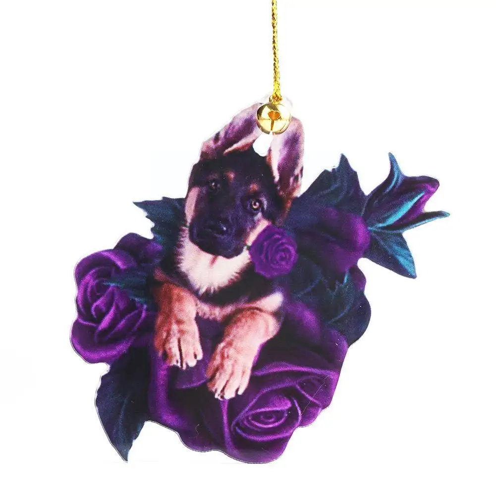 

Брелок-подвеска T0W6 для украшения автомобиля, щенка