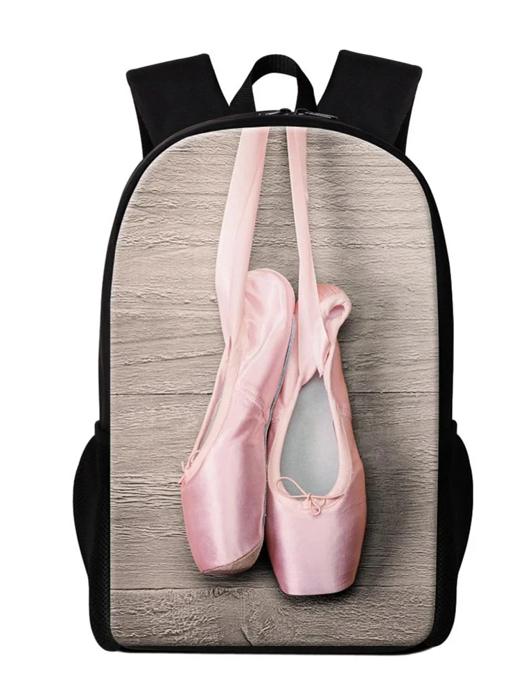 Stylish School Backpacks Patterns Ballet Girls Bookbags for Teens Children Day Pack Primary Student Multifunctional Backpacks