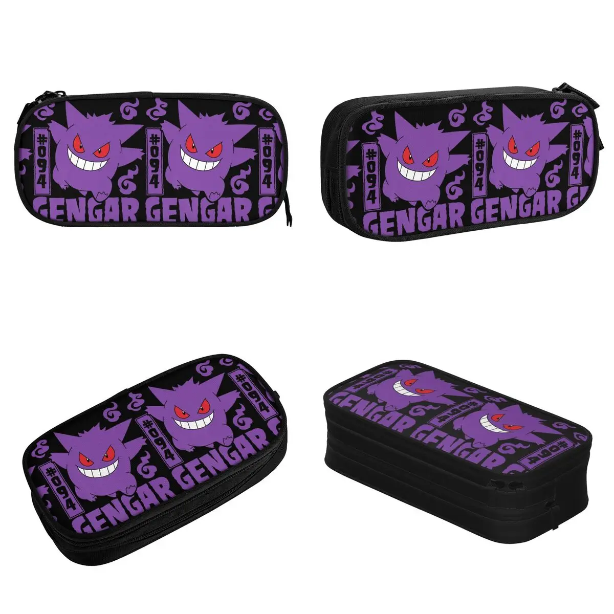  Gengar 연필 케이스 펜 상자 연필 가방 학생 대형 보관 학생 학교 화장품 연필 상자