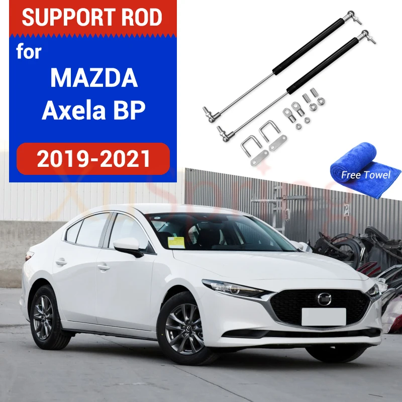 

Опора для задней двери автомобиля для Mazda 3 Axela 2019 2020 2021 2022 2023 BP пружинный газовый амортизационный кронштейн гидравлический стержень стойки Стайлинг