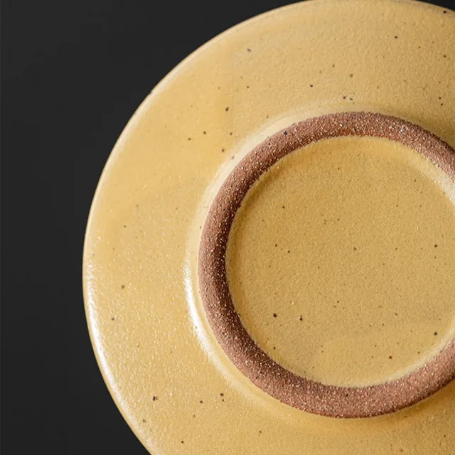 Retro Sauce Dish Ceramic Soy Round Seasoning Dipping Plate Bowl Small Flavor Plates Creative Snack Vinegar Kitchen Tableware 5