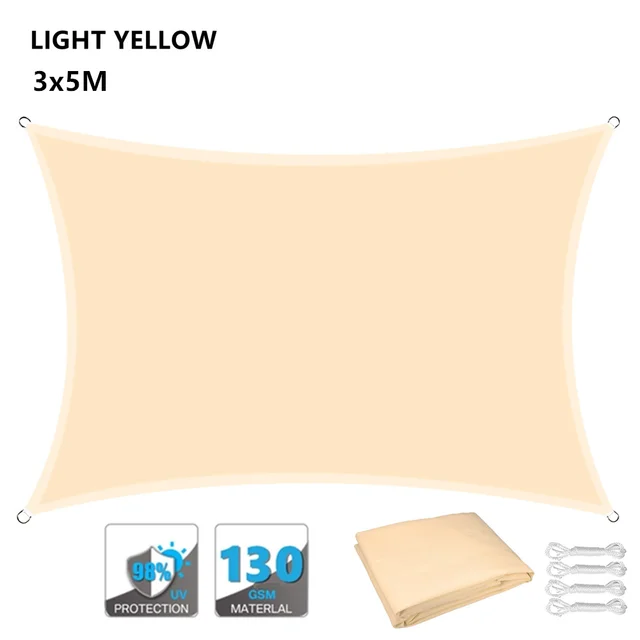 LIGHT YELLOW 5x3M