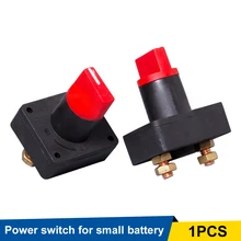 

1PCS 100A 12V Battery Isolator Isolation Switch Disconnect Power Cut Kill On/Off Switch for RV Boats Cars Trucks Yachts