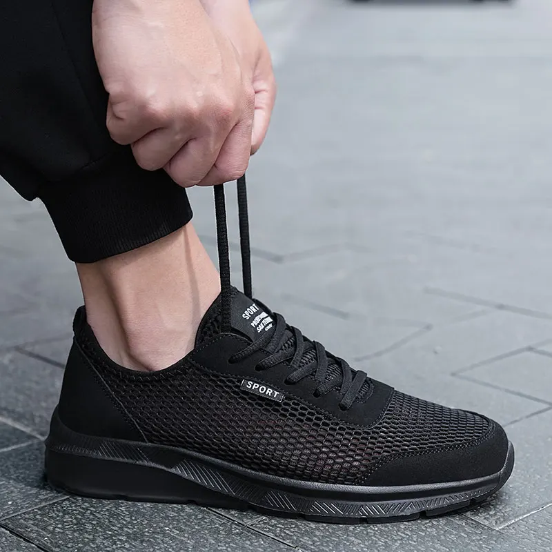 39-40 Mesh Vulcanized Men's Sneakers Casual Tennis For Men Size 48 Plus Size Shoes 42 43 44 45 46 Sport Hit Hypebeast Tenis 2