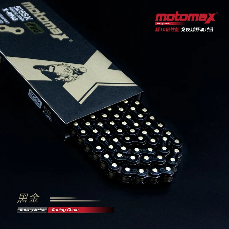 

Hot SFR 400cc-1200cc motorcycle chain\Black&gold
