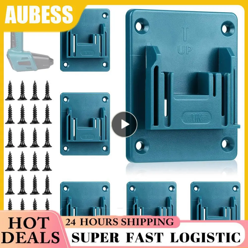 Pack Power Tool Supporto Per Batteria Per Makita 2 In 1 Supporto Per Makita 18V Custodia Per Staffa Per Rack Di Stoccaggio Per Utensili A Batteria