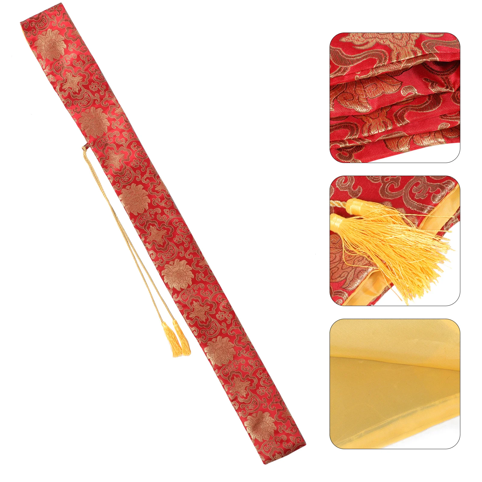 Sword Bag Canvas Tote Japanese Katana Swords Protective Pouch Purse Organizer Insert