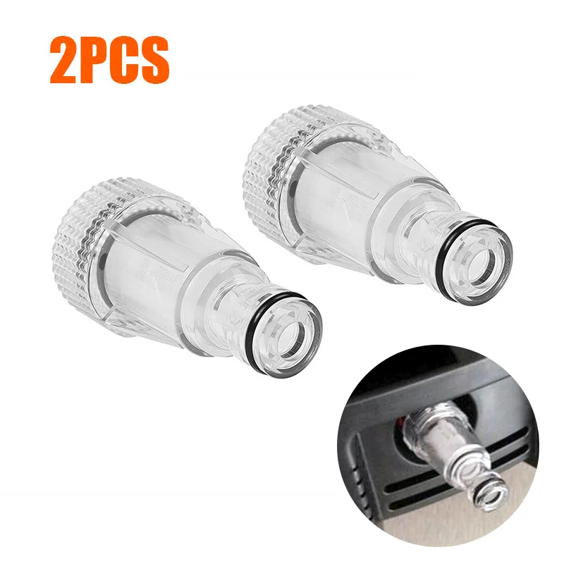 

2019 New 2pcs Car Washing Machine Water Filter High-pressure Connection Fitting For Karcher K2-K7 Series Pressure Washers