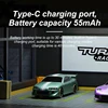 Turbo Racing 1:76 C61 C62 C63 C64 Drift Remote Control Car Upgraded Version With Gyro Full Proportional Remote Control RTR Kit 5