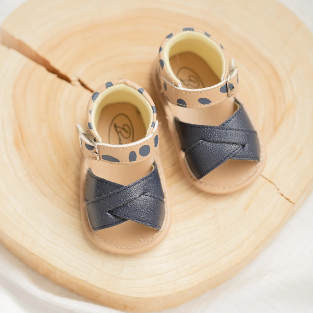 Kids Sandals Baby Sandals Summer PU Leather Rubber Sole